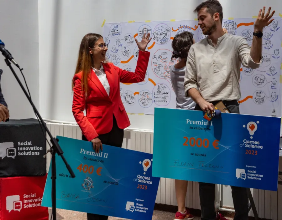 Florin Teleanu, câștigător al ediției 2023 a Games of Science